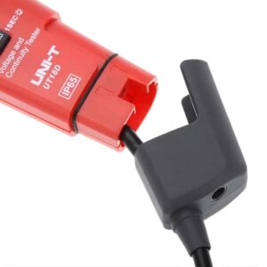 Uni-T UT18D Voltage and Continuity Tester with LCD display. A robust and reliable tool for electrical testing and troubleshooting.