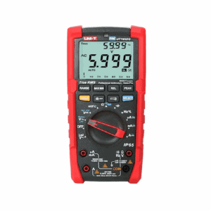 Uni-T UT195DS Industrial Digital Multimeter with LoZ Voltage Test. A rugged, true RMS multimeter for industrial and electrical troubleshooting.
