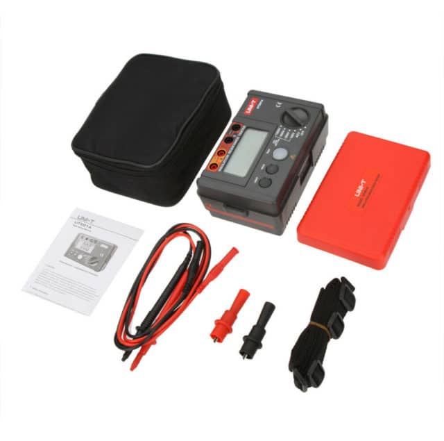 Uni-T UT195DS Industrial Digital Multimeter with LoZ Voltage Test. A rugged, true RMS multimeter for industrial and electrical troubleshooting.