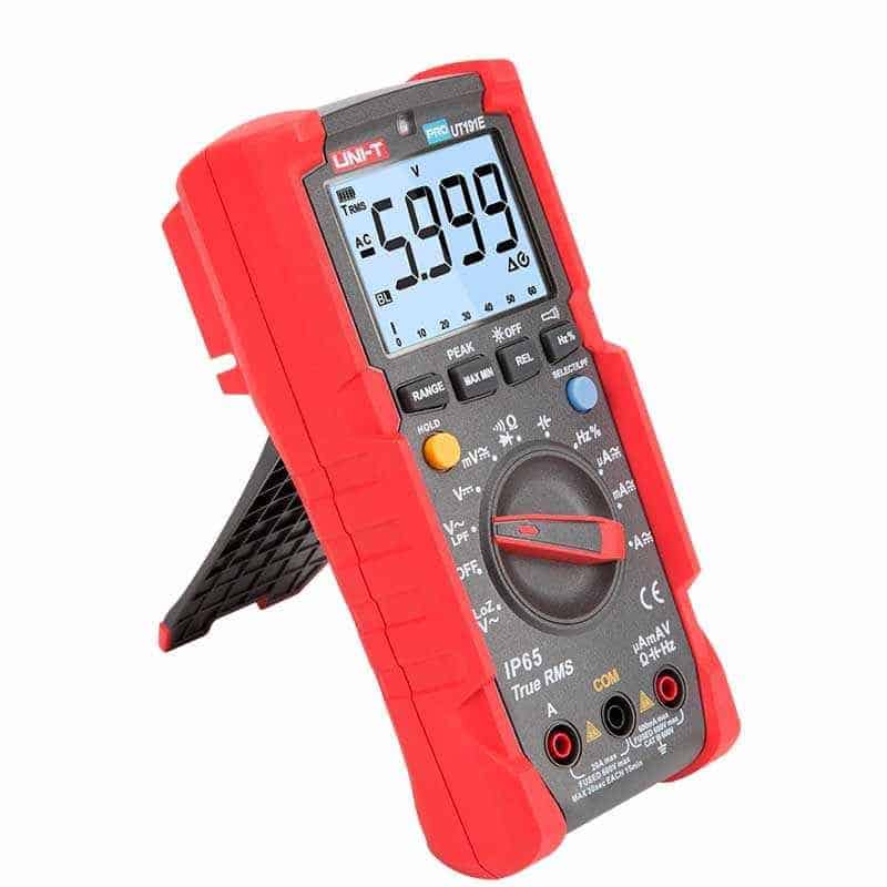 Uni-T UT195E Professional Multimeter. A rugged, true RMS digital multimeter for electrical testing and troubleshooting.