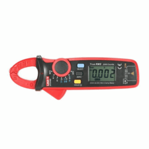 Uni-T UT210D AC/DC Mini Clamp Meter with Temperature Measurement. A compact and versatile tool for electrical current (AC/DC) and temperature readings.