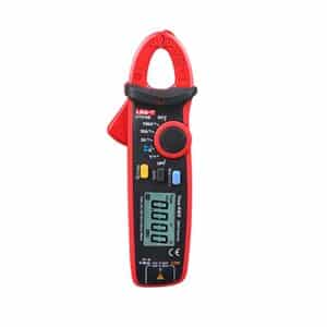 Uni-T UT210E Mini Clamp Meter. A compact and versatile AC/DC current clamp meter with True RMS, NCV, and capacitance measurement.