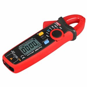 Uni-T UT210E Mini Clamp Meter. A compact and versatile AC/DC current clamp meter with True RMS, NCV, and capacitance measurement.
