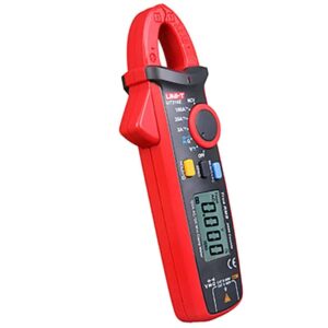Uni-T UT210E Mini Clamp Meter. A compact and versatile AC/DC current clamp meter with True RMS, NCV, and capacitance measurement.