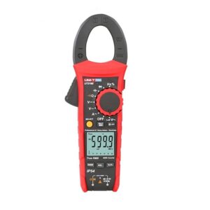 Uni-T UT219E Professional Clamp Meter. A rugged, true RMS clamp meter for AC/DC current and voltage measurement in various electrical applications.