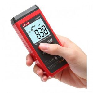Uni-T UT306A Mini IR Thermometer. A compact, non-contact infrared thermometer for quick temperature measurements.