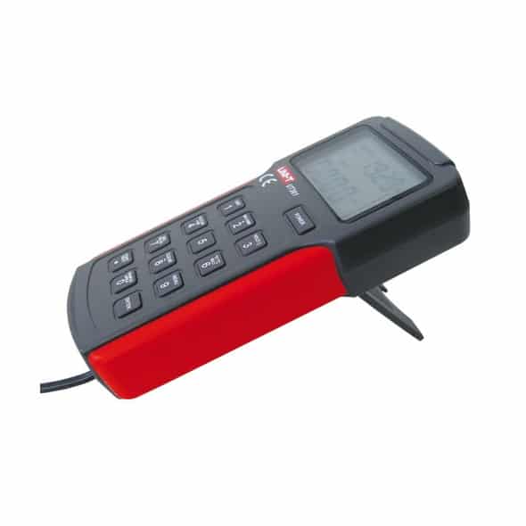 Uni-T UT362 Professional Anemometer Wind Speed Meter. A handheld device for accurately measuring wind speed and temperature in various applications.