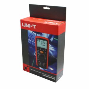 Uni-T UT505B Handheld Insulation Resistance Tester, 1000V True RMS. A portable and reliable tester for measuring insulation resistance in electrical systems.