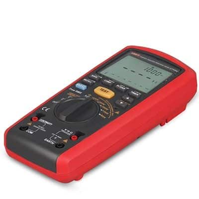 Uni-T UT505B Handheld Insulation Resistance Tester, 1000V True RMS. A portable and reliable tester for measuring insulation resistance in electrical systems.
