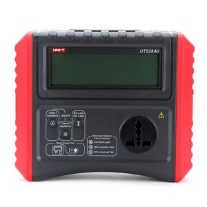 Uni-T UT528AU Portable Appliance Tester (PAT). A handheld device for ensuring the electrical safety of portable appliances.