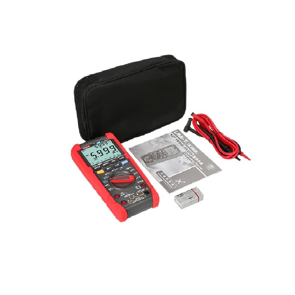 Uni-T UT195M Industrial Multimeter. A rugged, drop-proof True RMS multimeter designed for industrial and professional use.