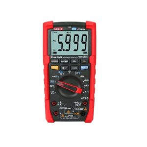 Uni-T UT195M Industrial Multimeter. A rugged, drop-proof True RMS multimeter designed for industrial and professional use.